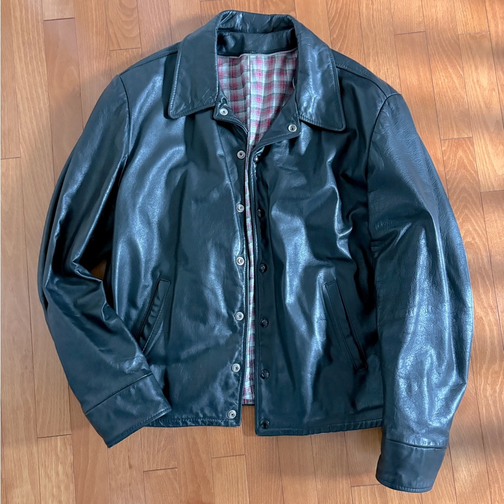 Vintage Varsity Leather Jacket